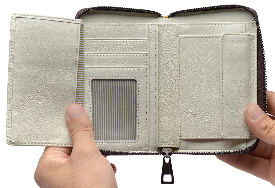 женский кошелек натуральная кожа корея