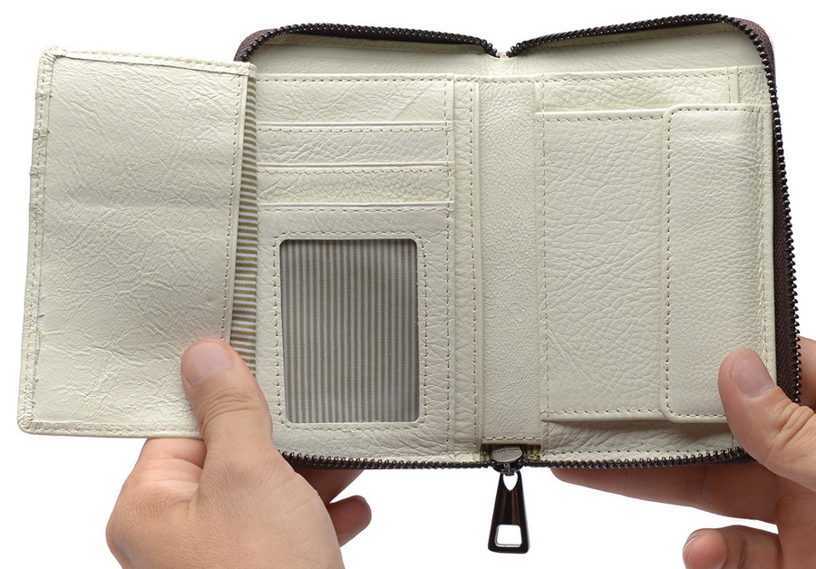 женский кошелек натуральная кожа корея