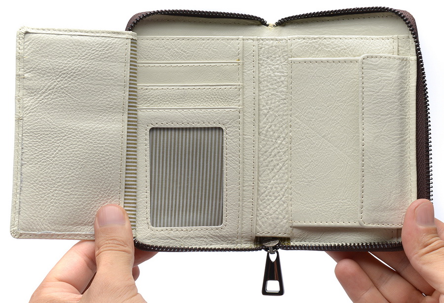 женский кошелек натуральная кожа корея