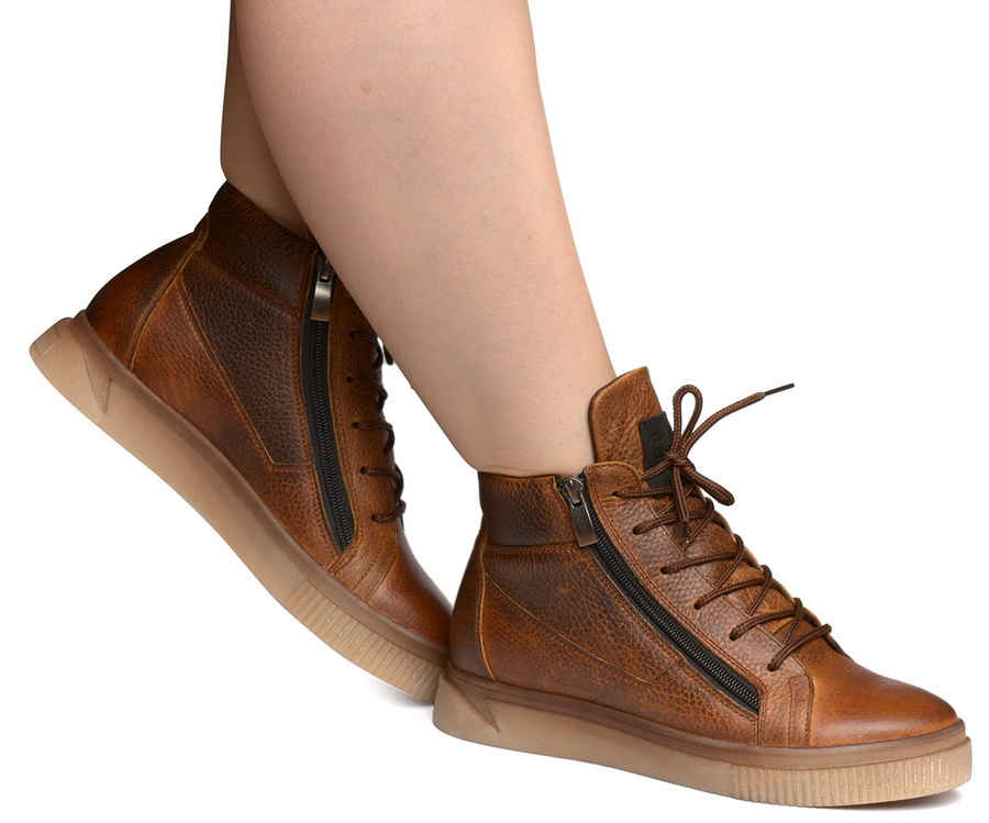 женские ботинки натуральная кожа/шерсть  corvetto