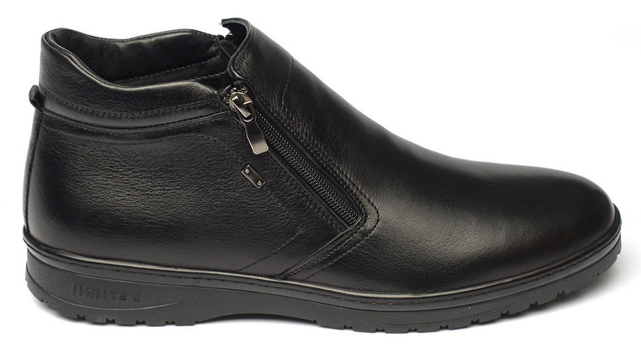 мужские ботинки натуральная кожа / натуральный мех corvetto