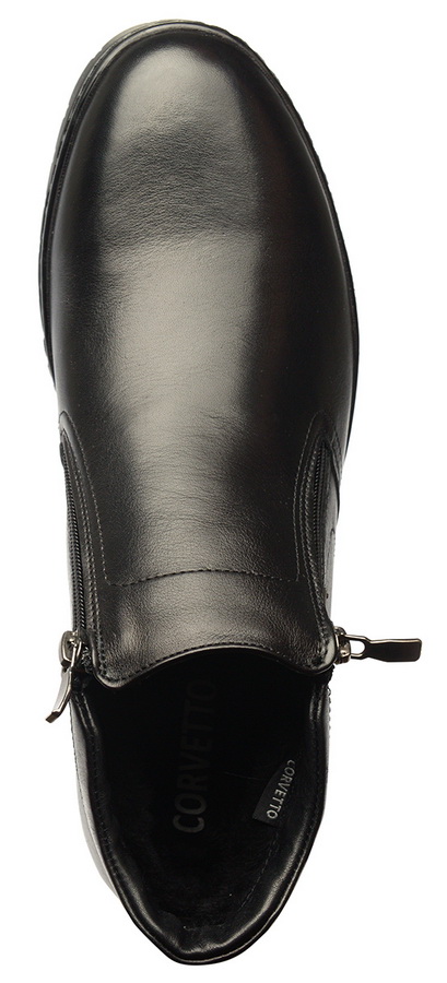 мужские ботинки натуральная кожа / натуральный мех corvetto