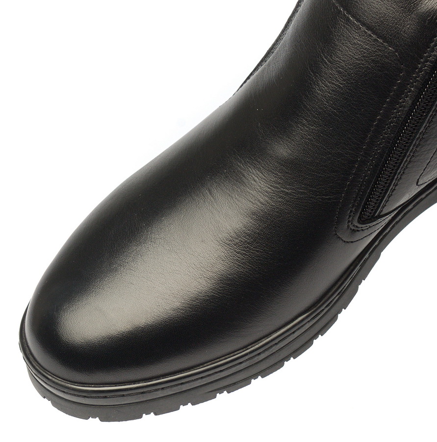 мужские ботинки натуральная кожа / натуральный мех corvetto