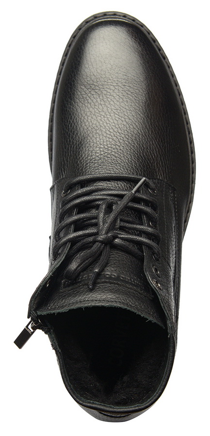 мужские ботинки натуральная кожа / шерсть corvetto