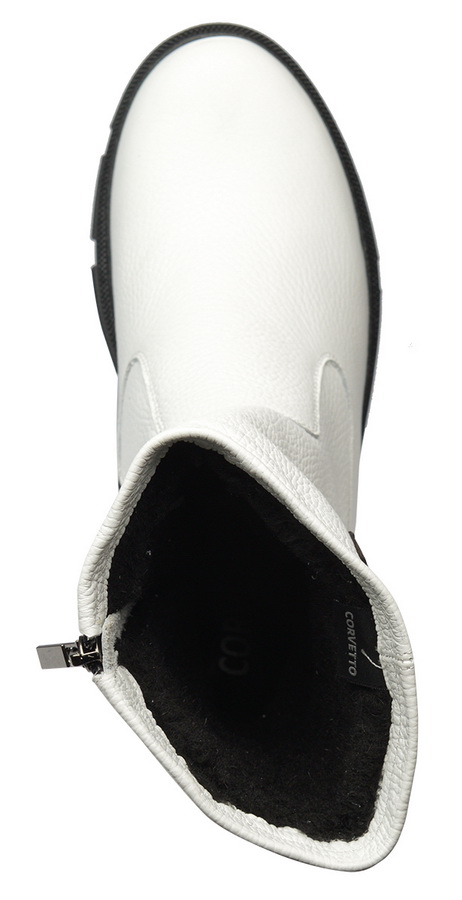 женские сапоги натуральная кожа/шерсть  corvetto