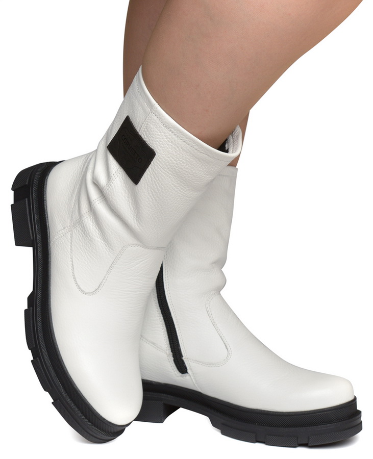 женские сапоги натуральная кожа/шерсть  corvetto