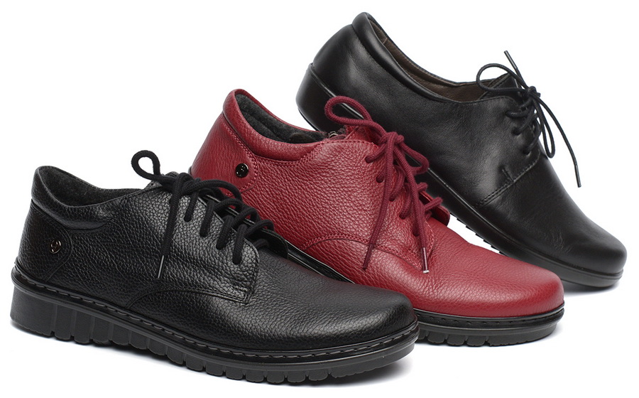 женские полуботинки натуральная кожа/байка марко беларусь