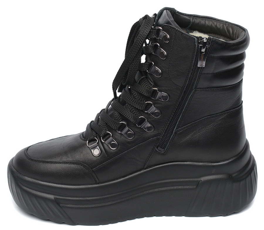 женские ботинки натуральная кожа / шерсть corvetto италия