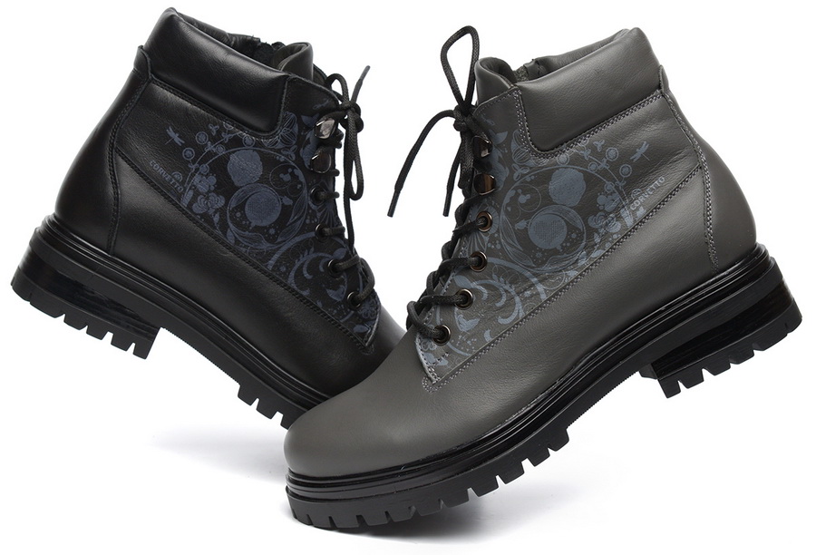 женские ботинки натуральная кожа / шерсть corvetto италия