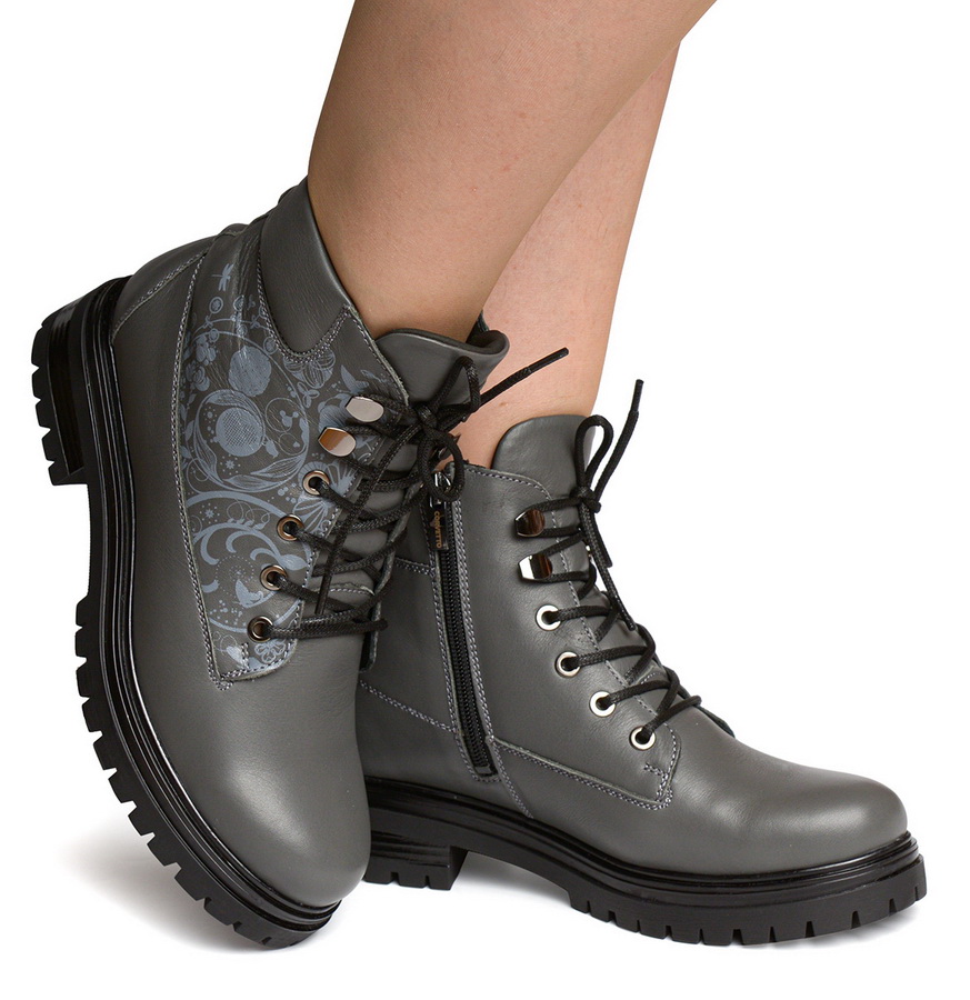 женские ботинки натуральная кожа / шерсть corvetto италия