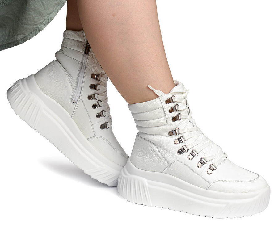 женские ботинки натуральная кожа / шерсть corvetto италия