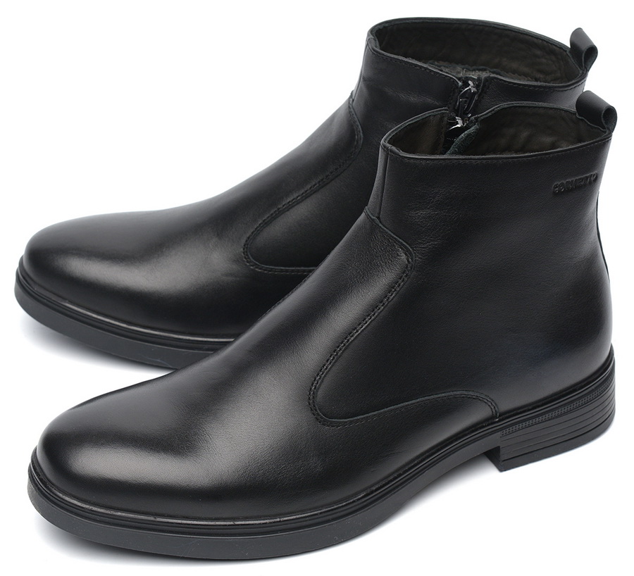 мужские ботинки натуральная кожа / шерсть corvetto