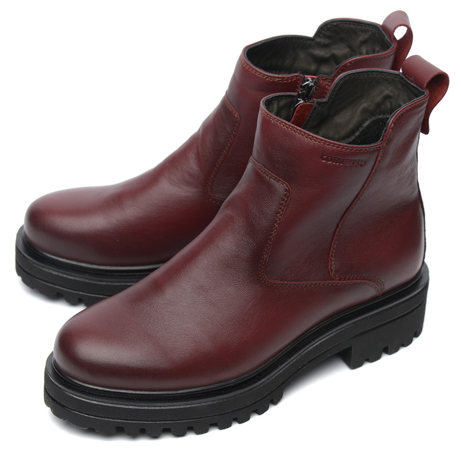 женские ботинки натуральная кожа / байка corvetto италия