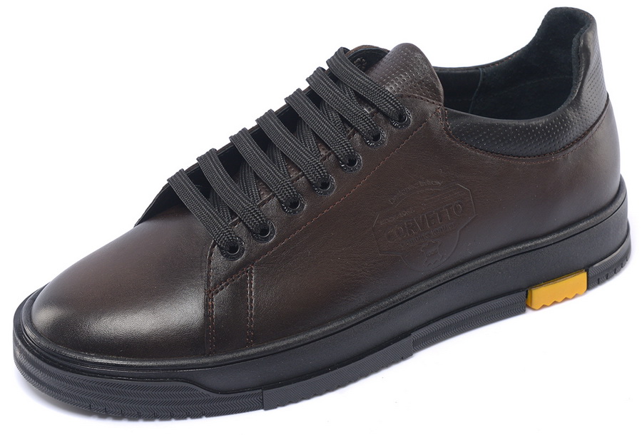 мужские кеды натуральная кожа corvetto италия