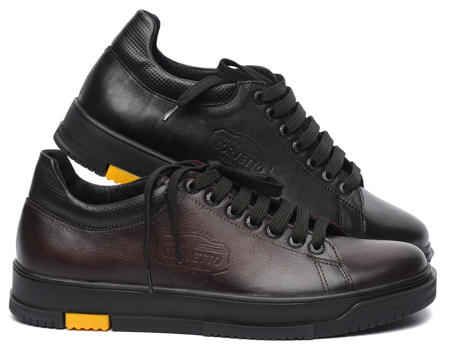 мужские кеды натуральная кожа corvetto италия