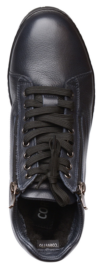 мужские ботинки натуральная кожа / шерсть corvetto