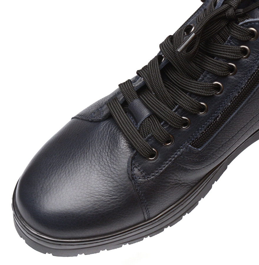 мужские ботинки натуральная кожа / шерсть corvetto