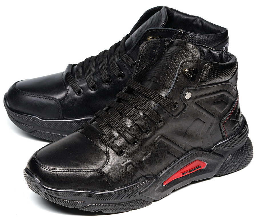 мужские кроссовки натуральная кожа / шерсть corvetto