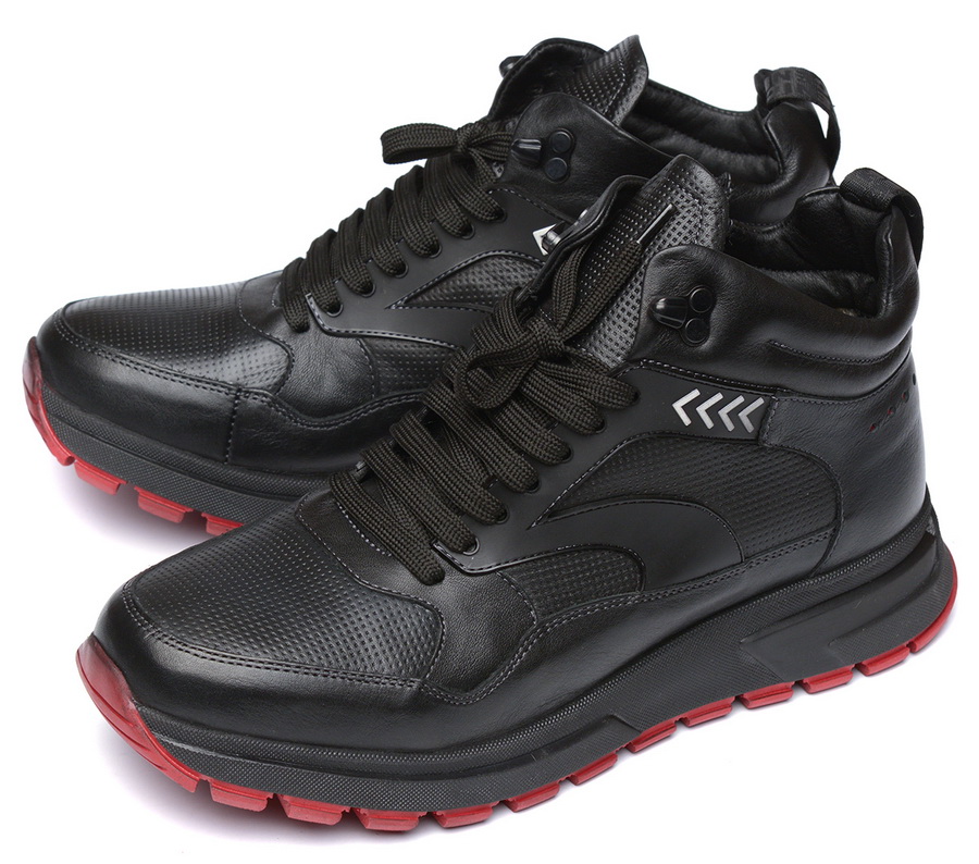 мужские кроссовки натуральная кожа / шерсть corvetto