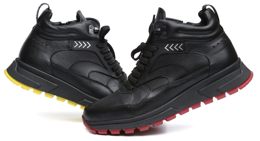 мужские кроссовки натуральная кожа / шерсть corvetto