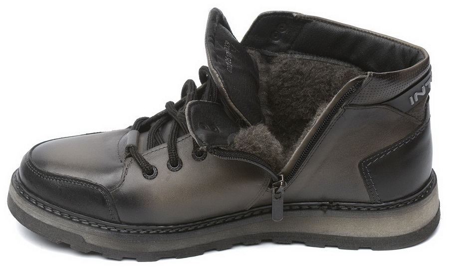 мужские кроссовки натуральная кожа / шерсть corvetto