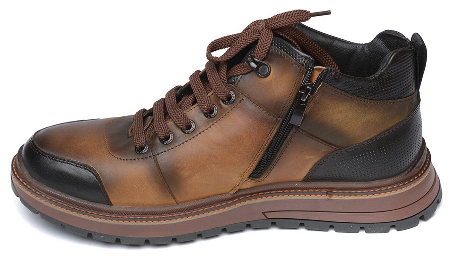 мужские кроссовки натуральная кожа / шерсть corvetto