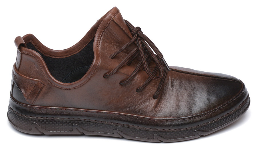 мужские ботинки натуральная кожа / натуральная кожа, байка corvetto