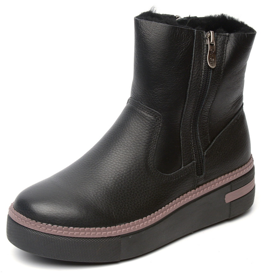 женские ботинки натуральная кожа+дубленка / натуральный мех gugu германия