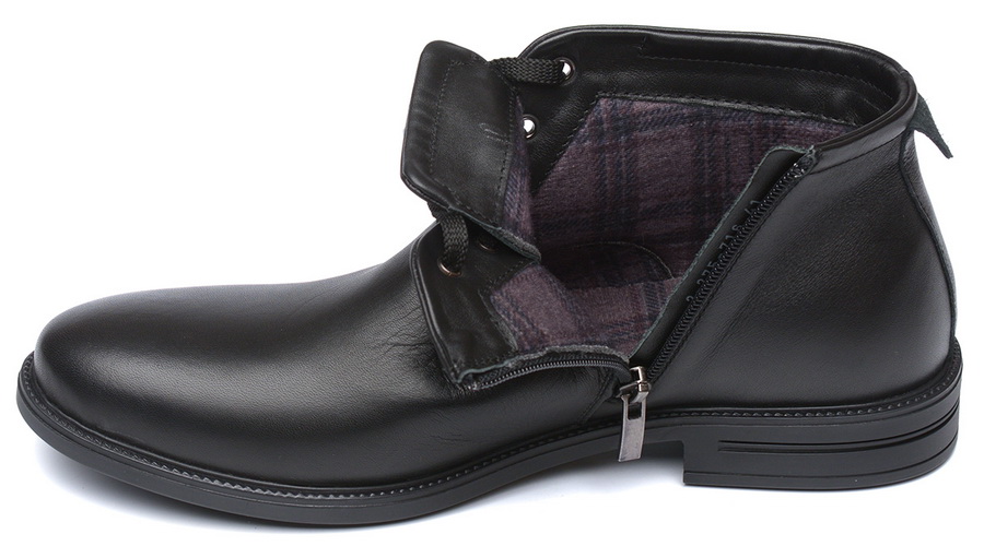 мужские ботинки натуральная кожа / байка corvetto