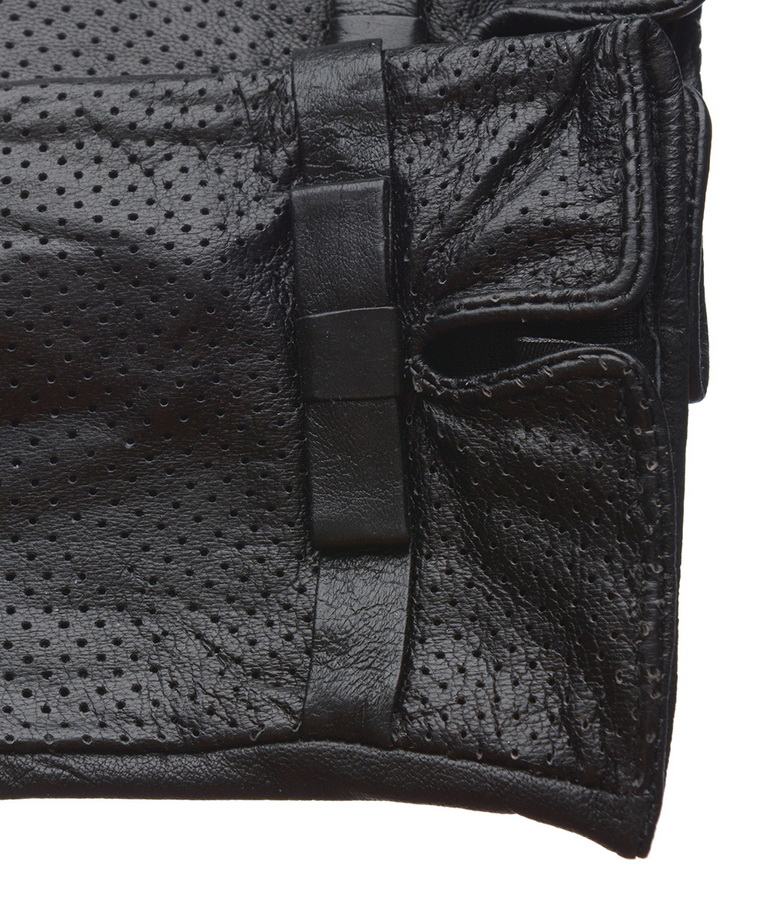 женские перчатки овечья кожа / шелк 