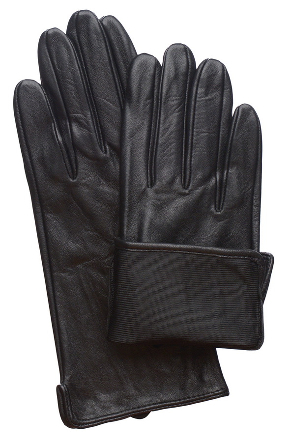 женские перчатки овечья кожа / шелк 