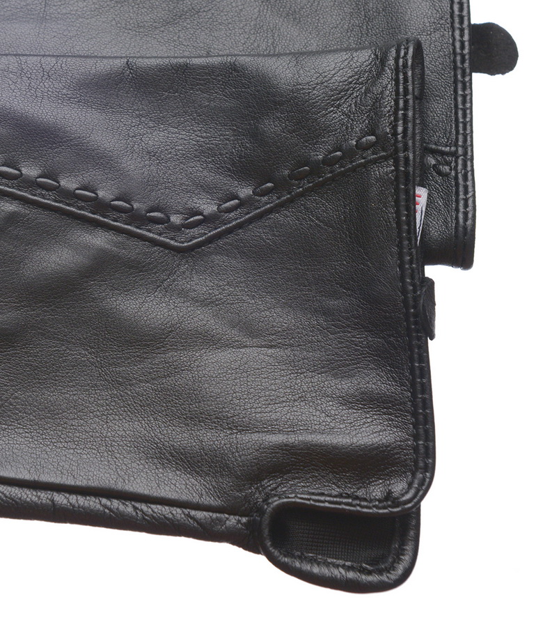 женские перчатки овечья кожа / шелк 