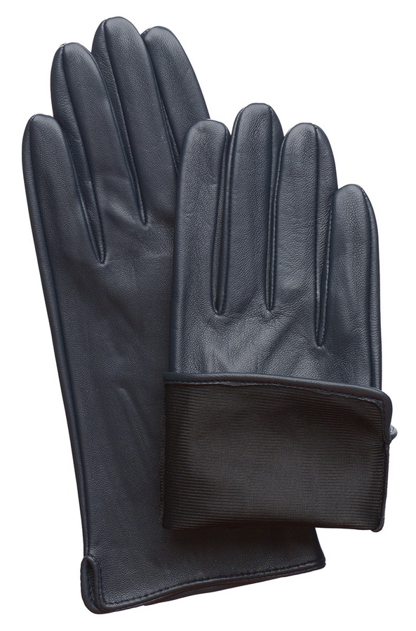 женские перчатки овечья кожа / шелк 