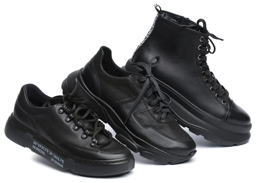 мужские кроссовки натуральная кожа burgerschuhe россия