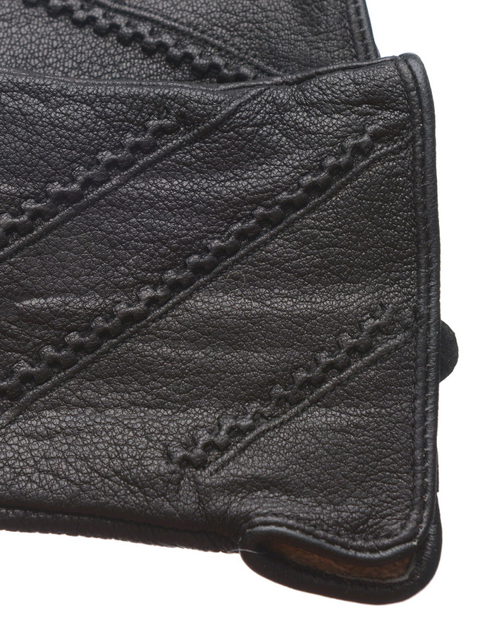 женские перчатки кожа оленя / шерсть 