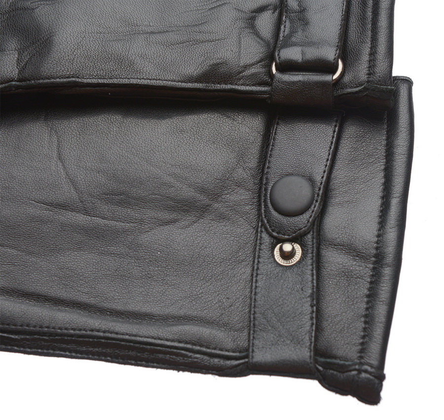 мужские перчатки овечья кожа / флис nice ton