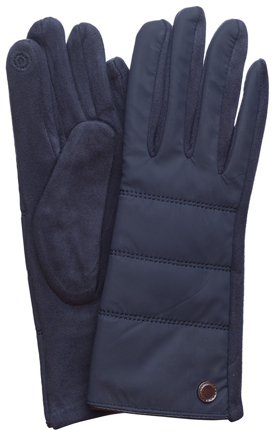 женские перчатки трикотаж на флисе