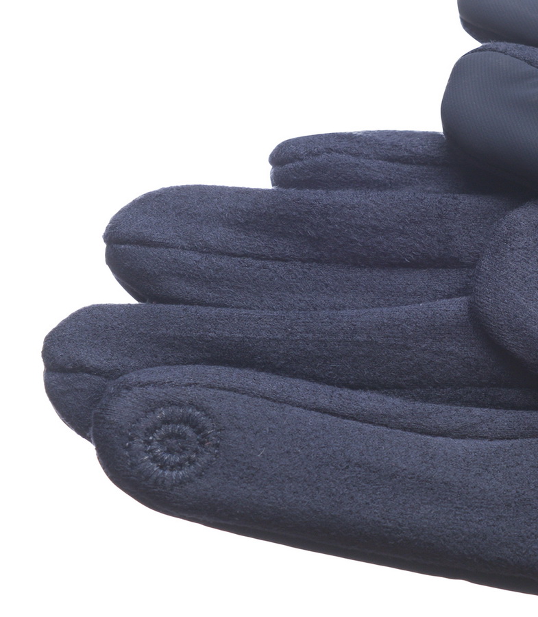 женские перчатки трикотаж на флисе