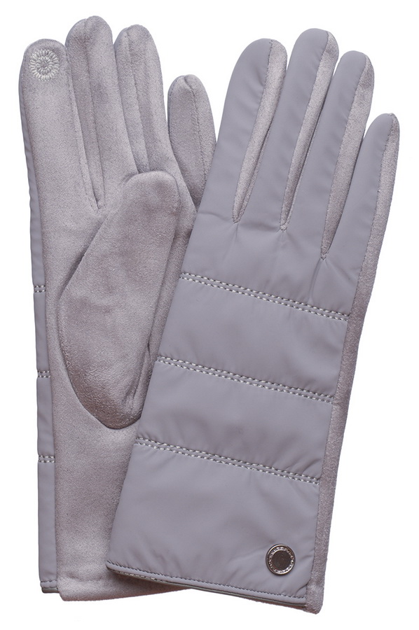 женские перчатки трикотаж на флисе