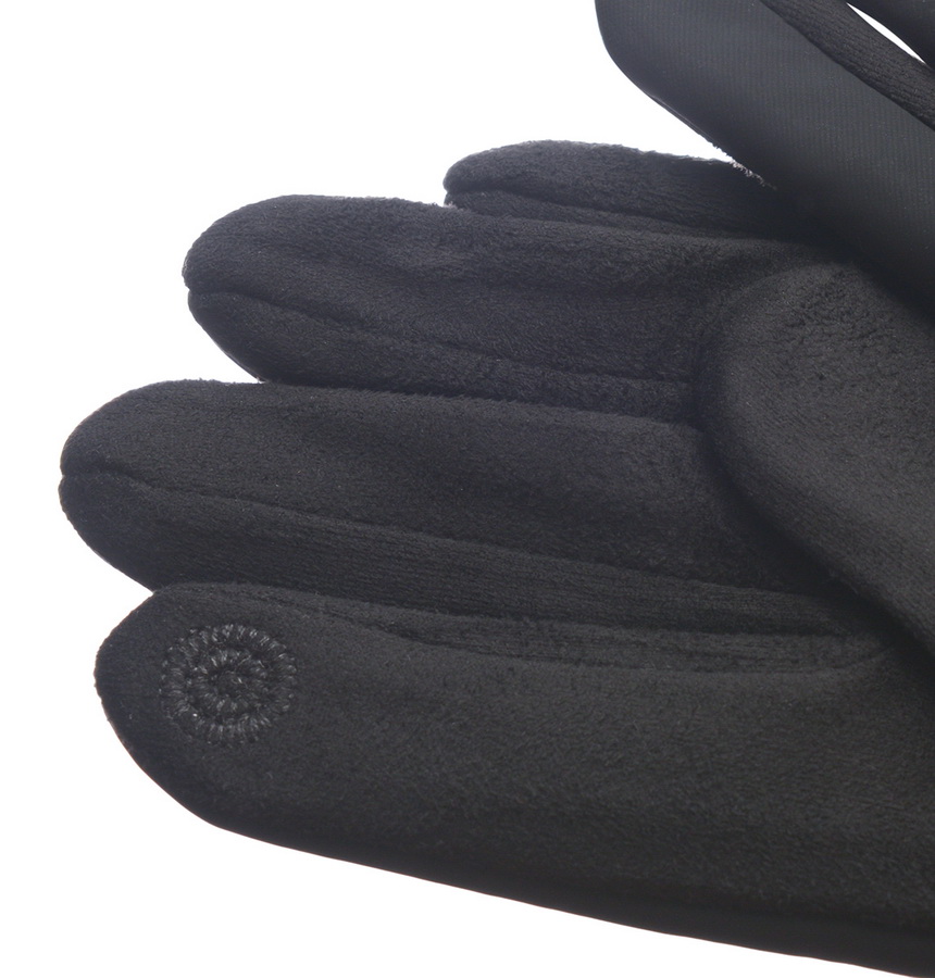 женские перчатки трикотаж на флисе