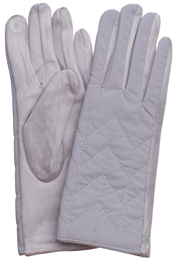 женские перчатки трикотаж на флисе