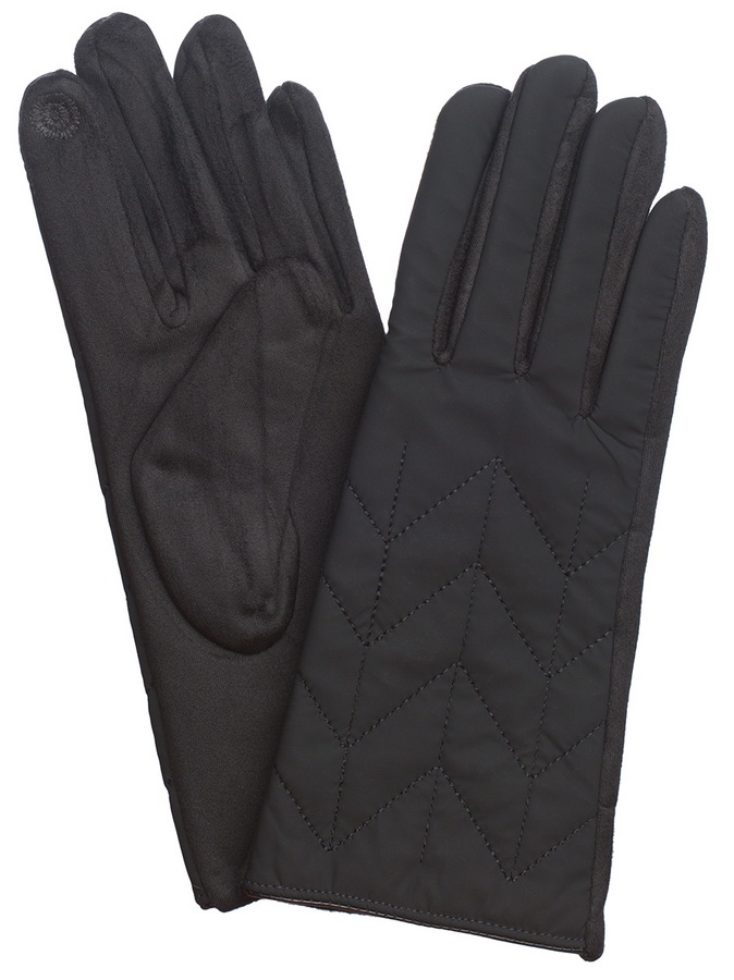 женские перчатки трикотаж на флисе