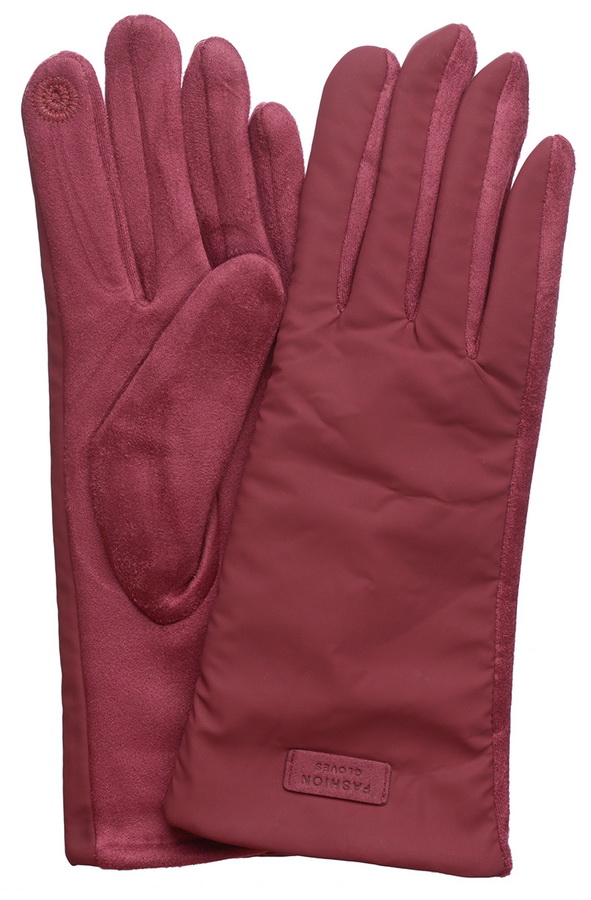 женские перчатки трикотаж на флисе