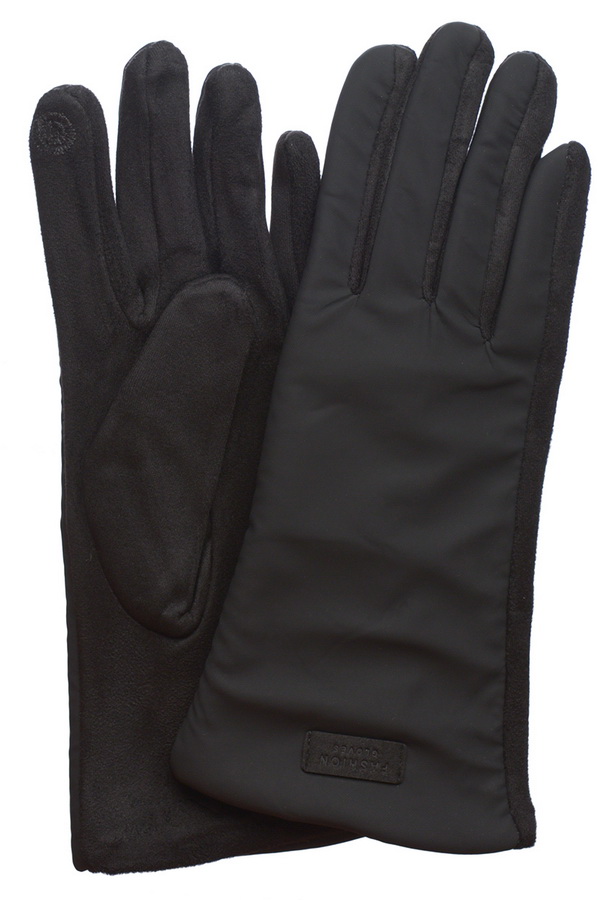 женские перчатки трикотаж на флисе