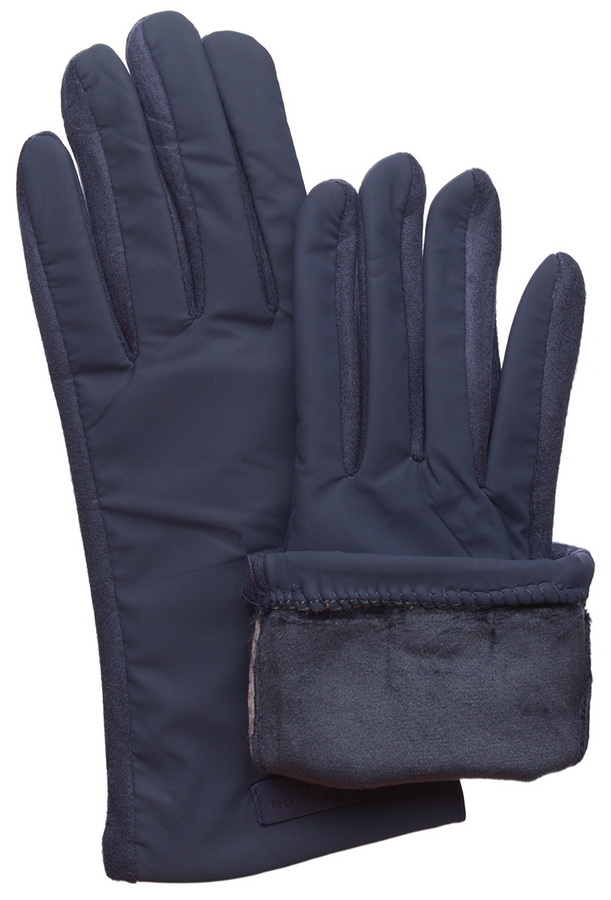 женские перчатки трикотаж на флисе