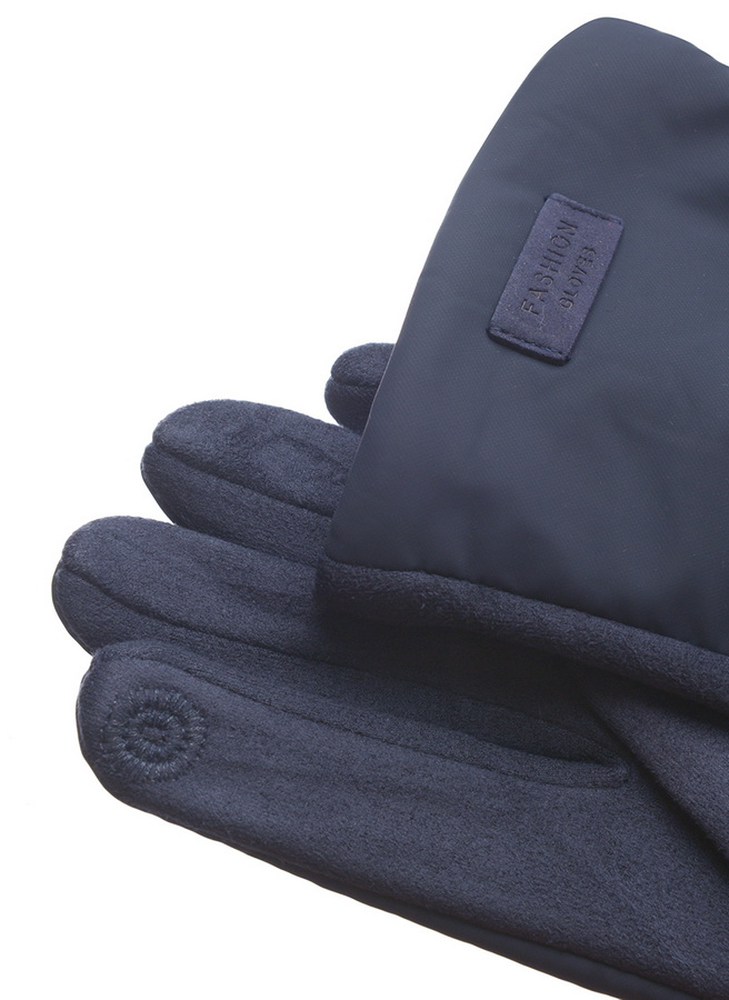 женские перчатки трикотаж на флисе