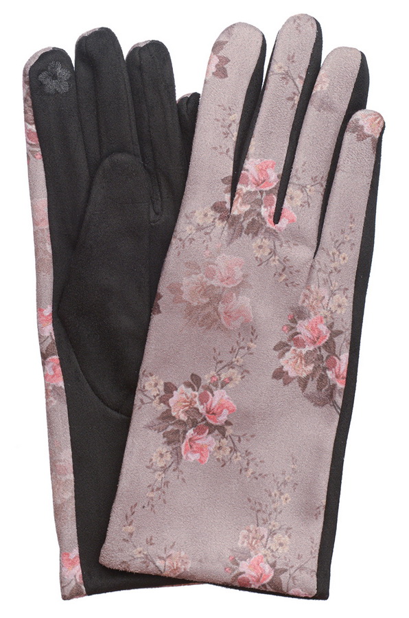 женские перчатки трикотаж на флисе