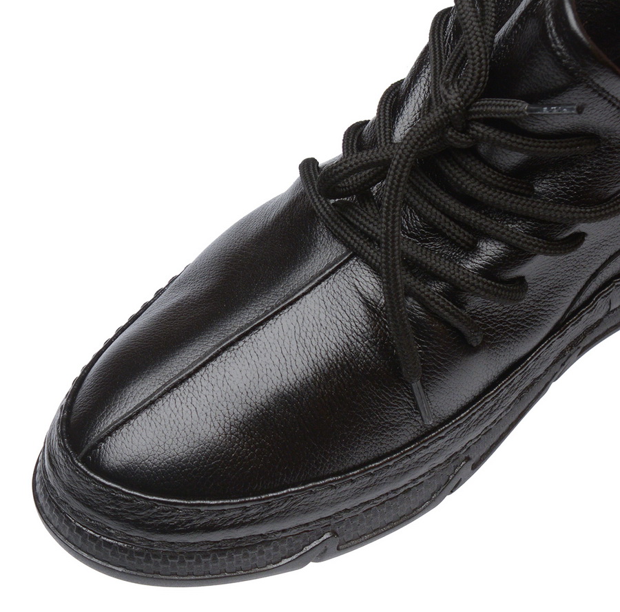 мужские ботинки натуральная кожа / натуральная кожа, байка corvetto