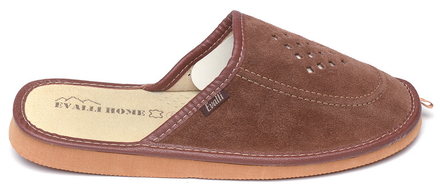 мужские тапочки натуральная кожа evalli россия