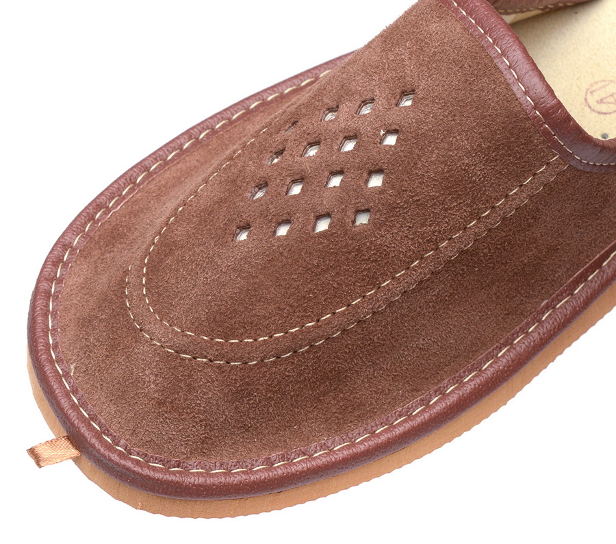 мужские тапочки натуральная кожа evalli россия